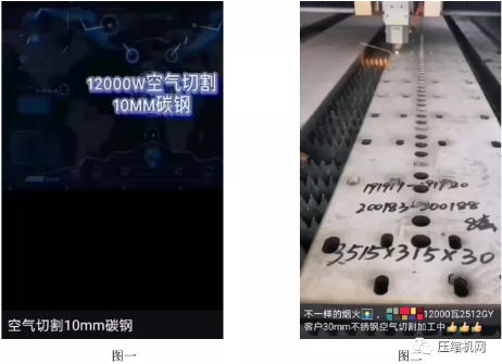 一文看懂激光切割用一体式空压机除水排污到底有多重要!