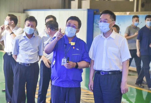 辽宁省政府领导到沈鼓走访调研