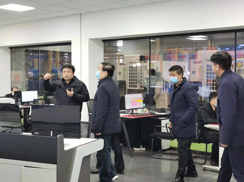 邯郸市重点项目观摩团莅临恒工参观指导